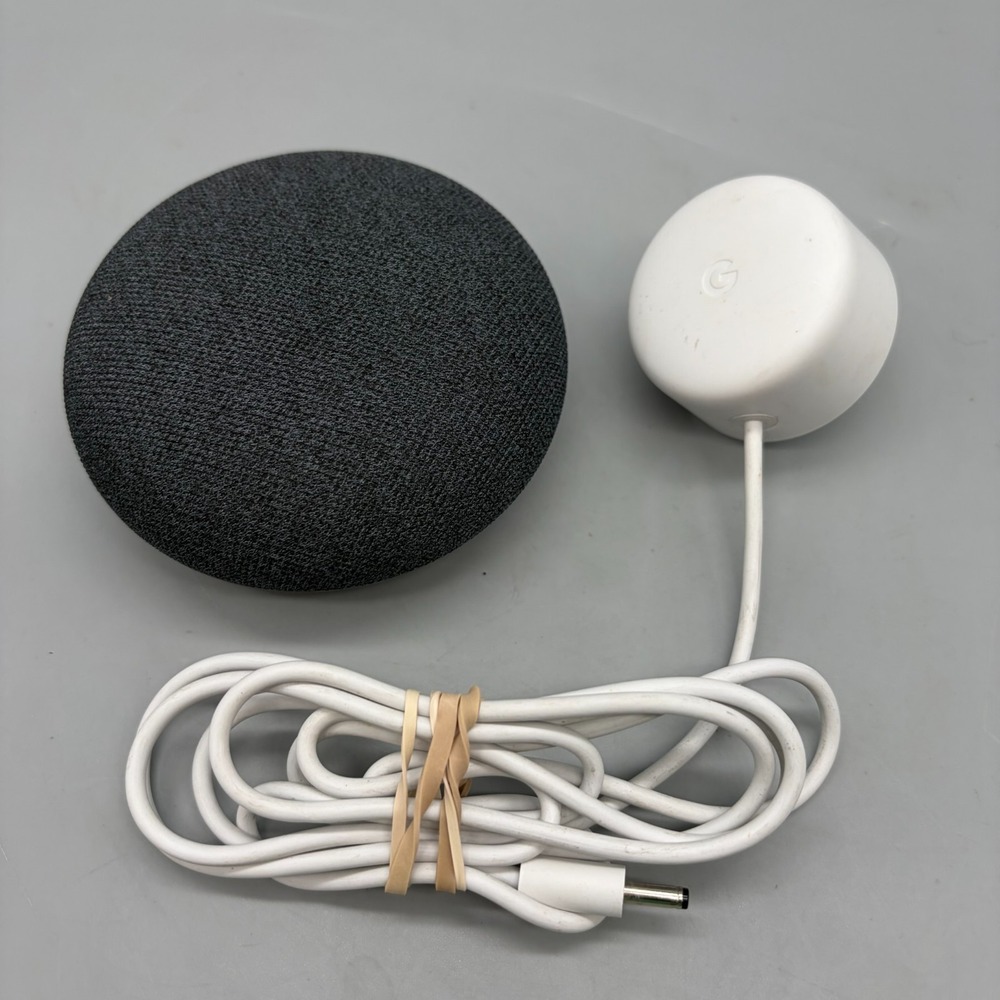 Google Nest Mini (2nd Gen) Smart Speaker Charcoal - Tested